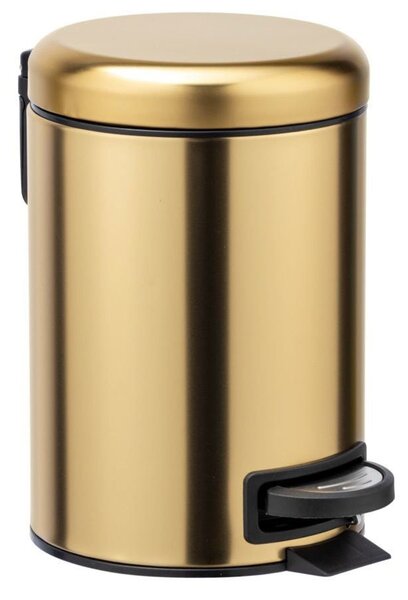 Coș de baie LEMAN, 3 L, WENKO, auriu