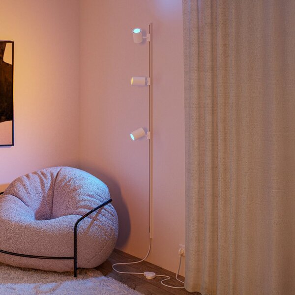 Paulmann URail Spot LED Luxe, ZigBee, alb semnal, GU10, reglabil, Alb, Camera de zi / sufragerie, Plastic, Modern