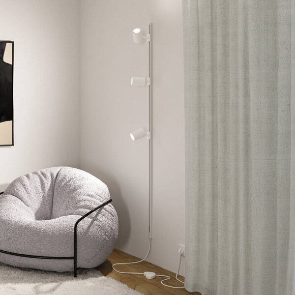 Paulmann URail Spot LED Luxe, ZigBee, alb semnal, GU10, reglabil, Alb, Camera de zi / sufragerie, Plastic, Modern