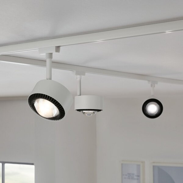Paulmann Paulman URail Spot LED Aldan, alb semnal, White Switch, Alb, Camera de zi / sufragerie, Metal, Modern
