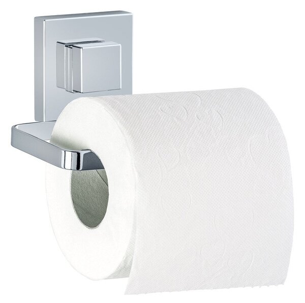 Suport pentru hartie igenica QUADRO, Vacuum-Loc - oțel inoxidabil, WENKO