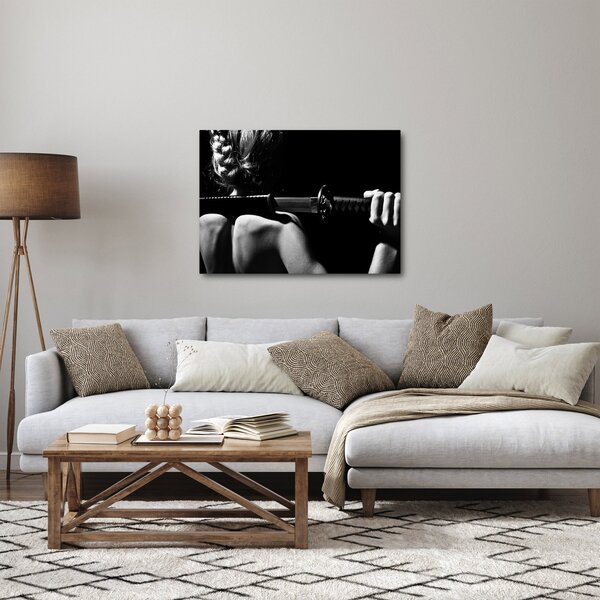 Tablou - Femeie cu o sabie (70x50 cm)