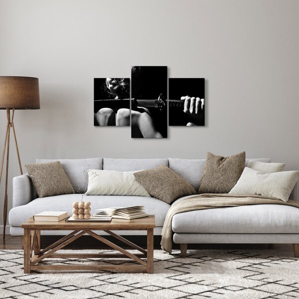 Tablou - Femeie cu o sabie (90x60 cm)