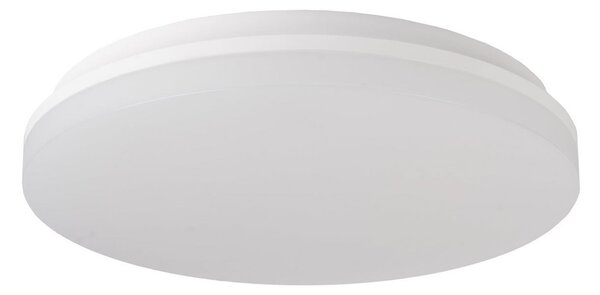 The Light Group Plafonieră LED SLC OMEGA, albă, Ø 40 cm, Phase-Cut, IP54, reglabil, Alb, Camera de zi / sufragerie, Plastic
