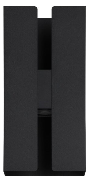EGLO Lampă LED de exterior Briscola, negru, înălțime 20 cm, metal, CCT, Negru, Metal, Modern