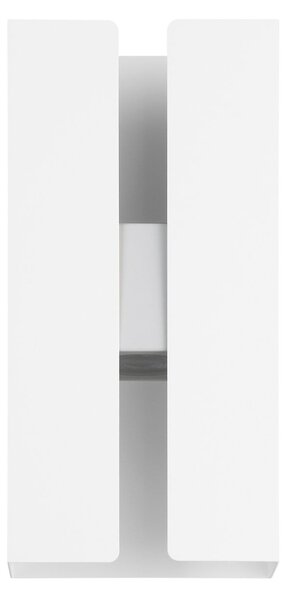 EGLO Lampă LED de exterior Briscola, albă, înălțime 20 cm, metal, CCT, Alb, Metal, Modern