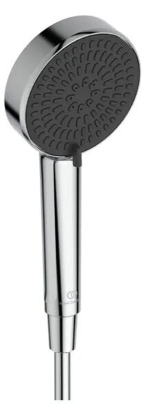 Set de duș Ideal Standard, Idealrain Alu+ cu pară, suport și furtun de duș, crom