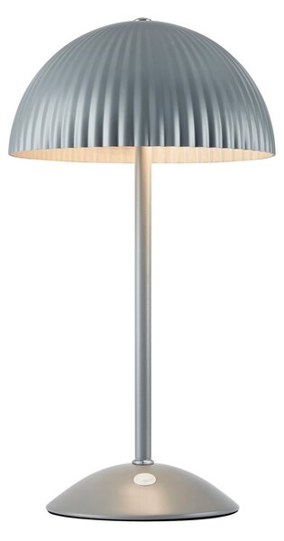 Markslöjd Lampa de masă Zin, gri, fier, înălțime 35,5 cm, G9, Gri, Camera de zi / sufragerie, Metal