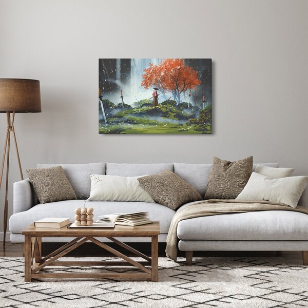 Tablou - Ilustrație a Grădinii de săbii (90x60 cm)