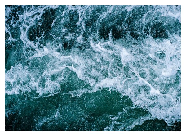 Tablou - Valuri oceanice (70x50 cm)