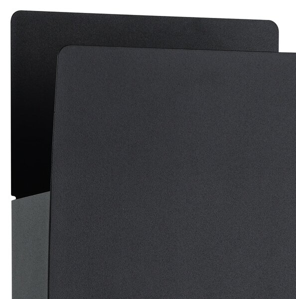 EGLO Lampă de perete pentru exterior cu LED Verdolino, negru, înălțime 28 cm, metal, Negru, Metal, Modern