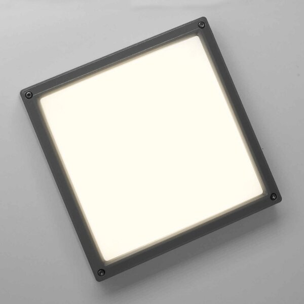 Akzentlicht SUN 11 - aplică LED 13W, antracit 3K, Negru, Hol, Metal, Modern, Plafon unghiular direct