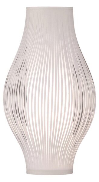 ACB ILUMINACIÓN Lampă de masă Murta, 51 cm, alb, Alb, Camera de zi / sufragerie, Țesătură / Textil, Modern