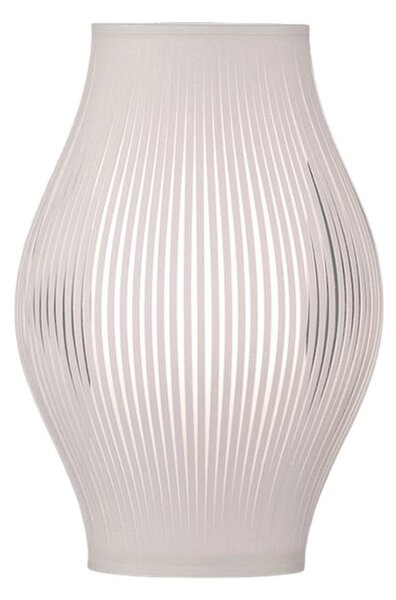 ACB ILUMINACIÓN Lampă de masă Murta, 36 cm, alb, Alb, Camera de zi / sufragerie, Țesătură / Textil, Modern