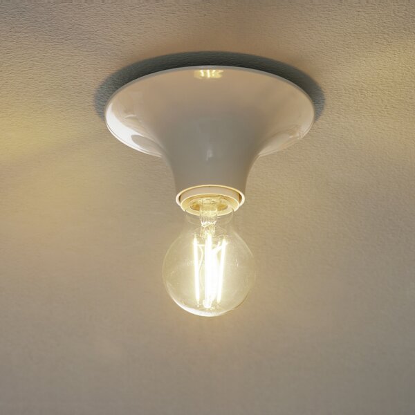 Artemide Teti plafonieră de design, albă, reglabil, Alb, Camera de zi / sufragerie, Plastic, Design, Plafon rotund direct
