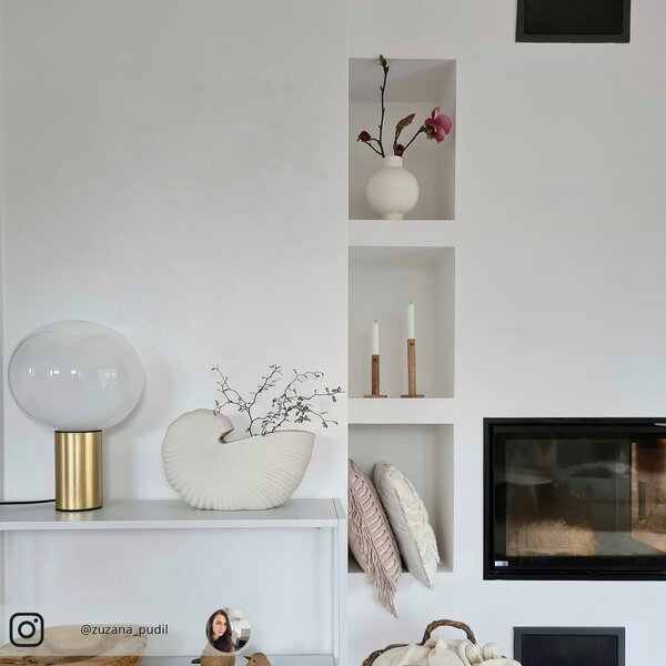 Artemide Laguna 16 lampă de masă bronz, Bronz / Alamă Veche, Camera de zi / sufragerie, Sticlă, Design