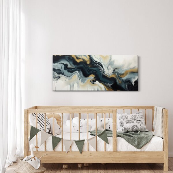Tablou - Desen marmorat (120x50 cm)
