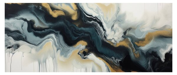 Tablou - Desen marmorat (120x50 cm)