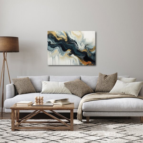 Tablou - Desen marmorat (70x50 cm)