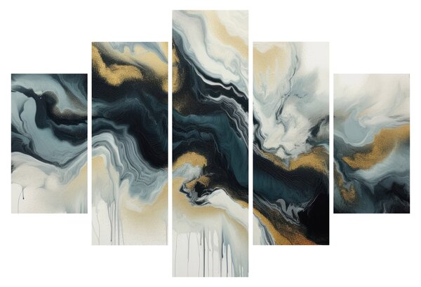 Tablou - Desen marmorat (150x105 cm)