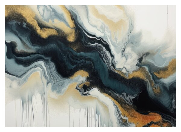 Tablou - Desen marmorat (70x50 cm)