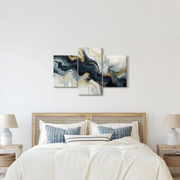 Tablou - Desen marmorat (90x60 cm)