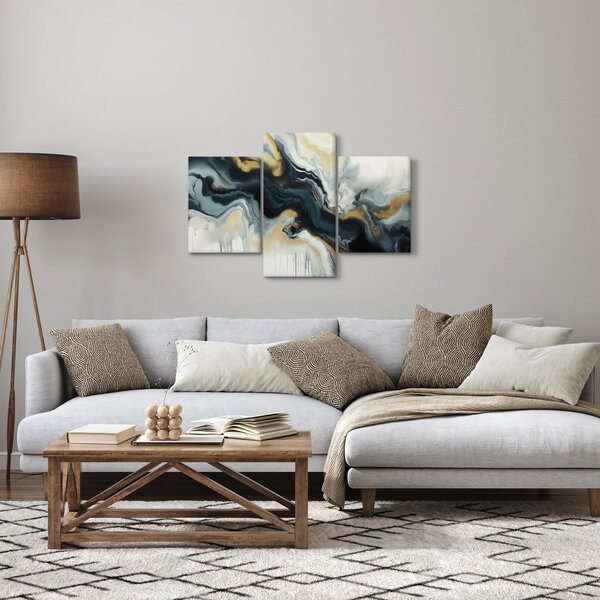 Tablou - Desen marmorat (90x60 cm)