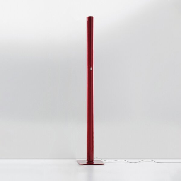 Artemide Ilio Integralis 950 lampadar rubin, reglabil, Roșu, Studiu / Birou, Metal, Design