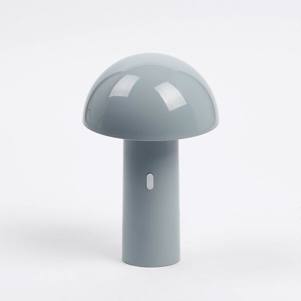 Aluminor Capsule lampă de masă LED, mobil, gri, reglabil, Gri, Camera de zi / sufragerie, Metal, Modern