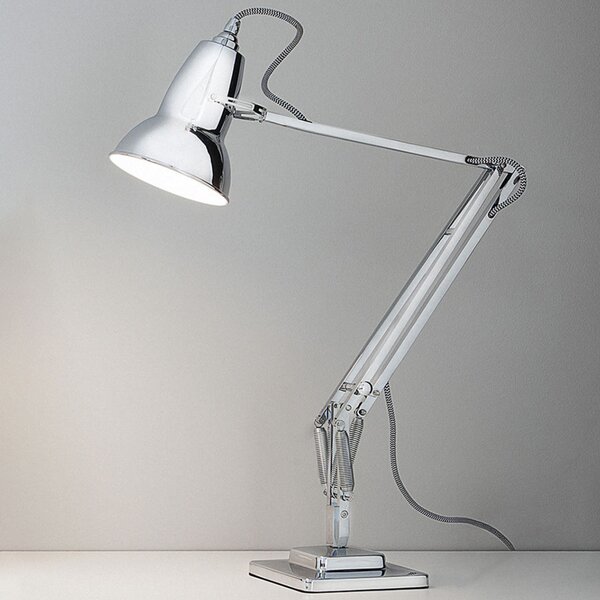 Anglepoise Lampa de masă Original 1227 cromată, Metalic, Studiu / Birou, Metal, Design industrial
