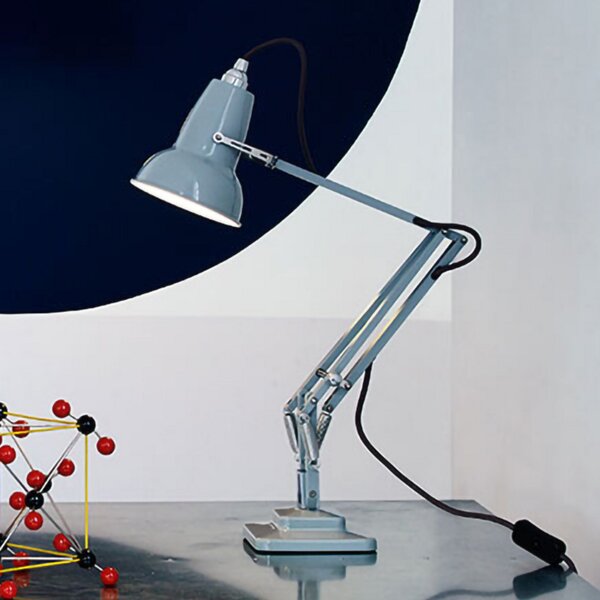 Anglepoise Original 1227 Mini Desk LED gri, Gri, Studiu / Birou, Metal, Design industrial