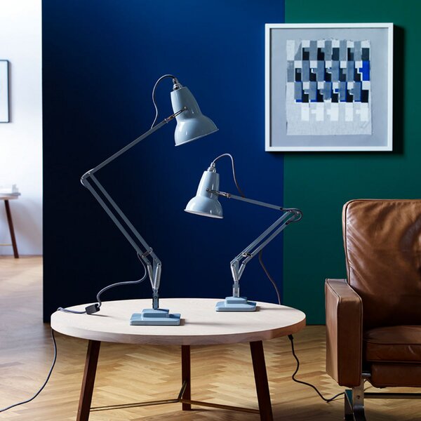 Anglepoise Original 1227 Mini Desk LED gri, Gri, Studiu / Birou, Metal, Design industrial