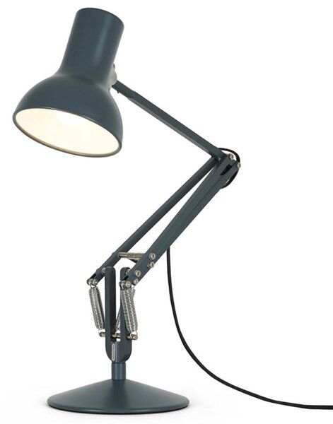 Anglepoise Lampa de masă Type 75 Mini, gri ardezie, Gri, Studiu / Birou, Metal, Design industrial