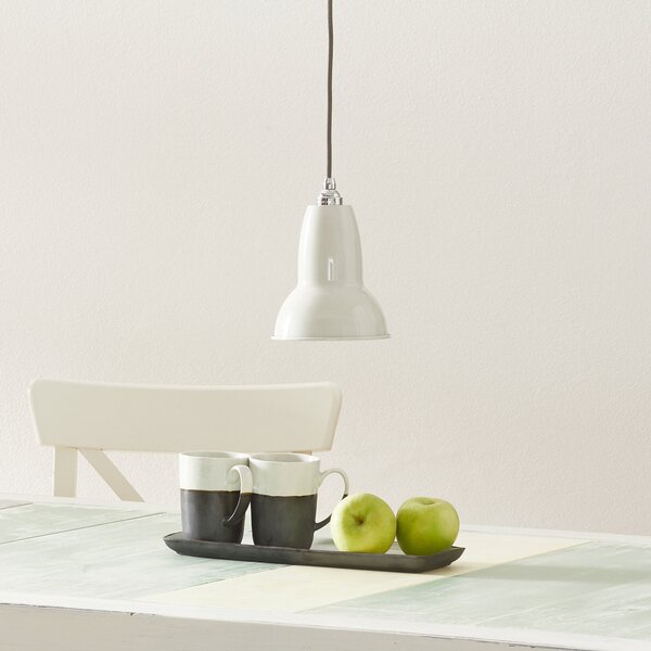 Anglepoise Lampa suspendată Original 1227 albă, reglabil, Alb, Camera de zi / sufragerie, Metal, Design industrial