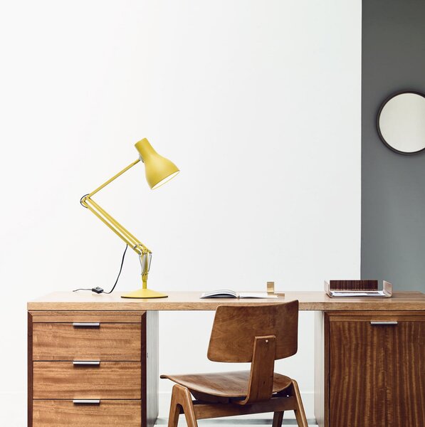 Anglepoise Lampa de masă tip 75 Margaret Howell, galbenă, Galben, Studiu / Birou, Metal, Design industrial