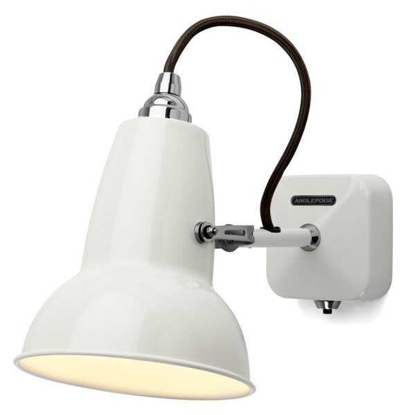 Anglepoise Original 1227 Mini aplică albă, Alb, Camera de zi / sufragerie, Metal, Design industrial