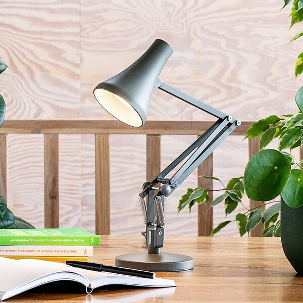 Anglepoise tAnglepoise 90 Mini lampă de masă LED USB verde, reglabil, Verde, Studiu / Birou, Metal, Design industrial