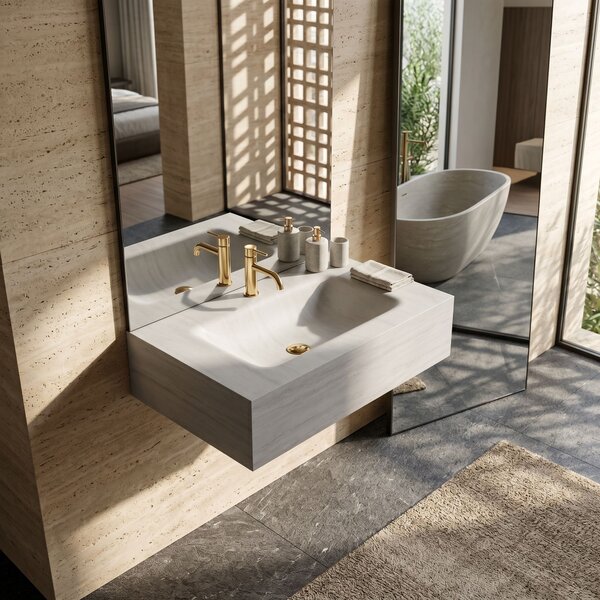 Lavoar suspendat REA Apollo Muralto Roma 80