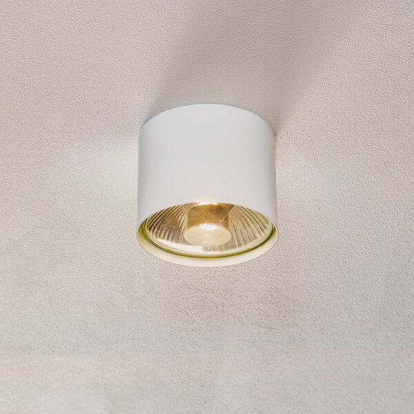 ALDEX Spot de tavan Bot, alb, 1 bec, reglabil, Alb, Camera de zi / sufragerie, Metal