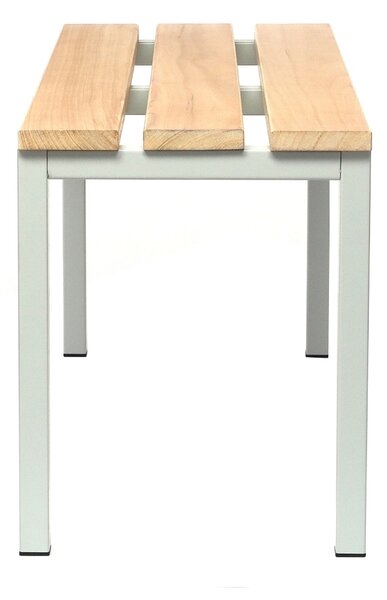 Bancă pentru dressing 100 x 35 x 45 cm, gri - RAL 7035