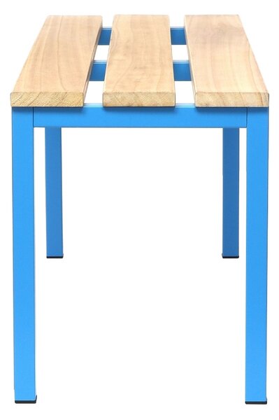 Bancă pentru dressing 100 x 35 x 45 cm, albastru - RAL 5012