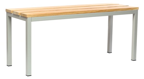 Bancă pentru dressing 100 x 35 x 45 cm, gri - RAL 7035