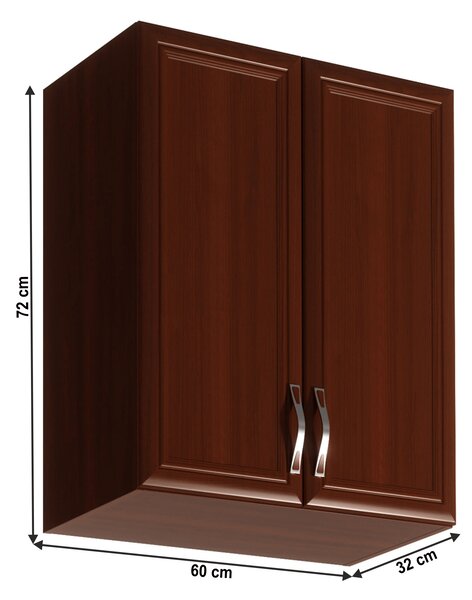 KONDELA Dulap superior G60, nuc Milano, SICILIA