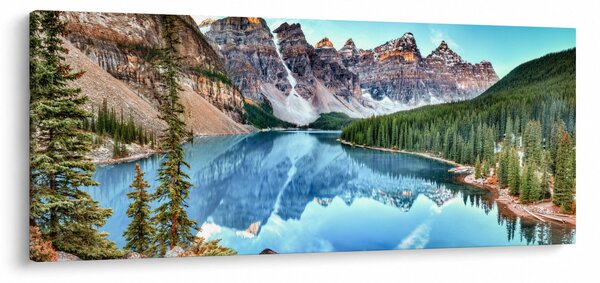 Tablou - Lacul Moraine (120x50 cm)