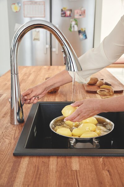 Grohe Zedra baterie bucătărie pe picior StarLight Chrome 32294002