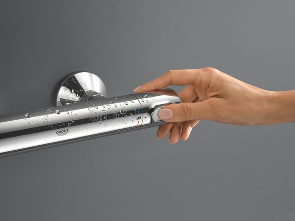 Grohe Precision baterie de duș perete cu termostat crom 34840000