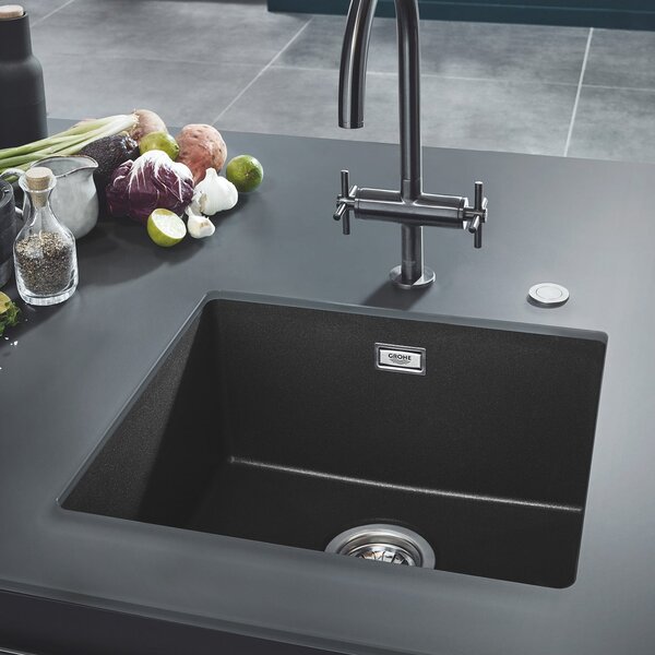 Grohe K700 chiuvetă din granit 45.7x40.6 cm negru 31653AP0