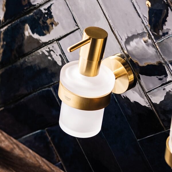 Grohe Essentials dozator săpun 160 ml Brushed Cool Sunrise 40394GN1