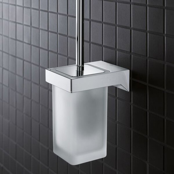Grohe Selection Cube perie de toaletă înșurubat StarLight Chrome 40857000