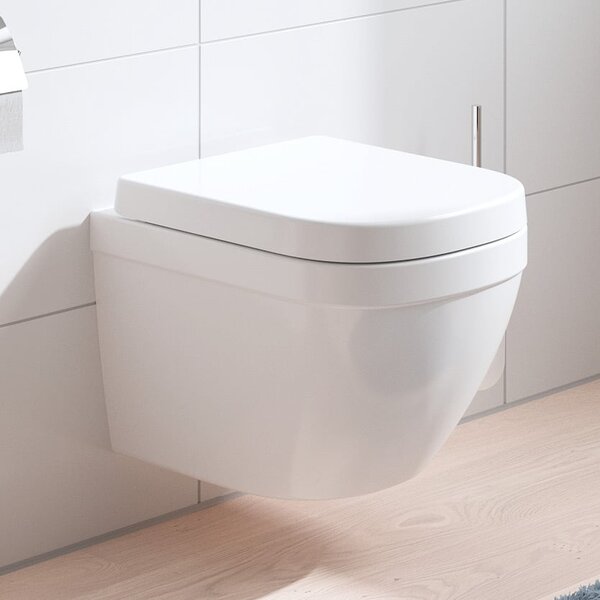 Grohe Euro Ceramic vas wc agăţat fără margine cu spălare turbionară alb 39554000